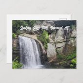 Op zoek naar glazen Herfsten Brevard North Carolin Briefkaart (Voorkant / Achterkant)