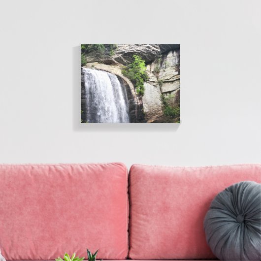 Op zoek naar glazen Herfsten Brevard North Carolin Canvas Afdruk (Insitu (Woonkamer))