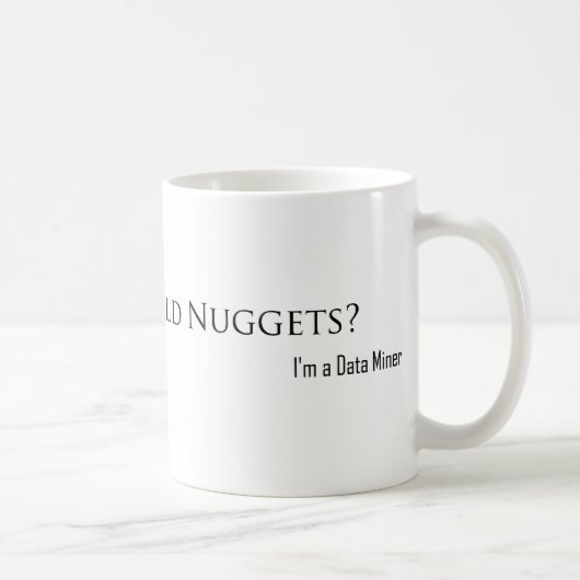 Op zoek naar Gold Nuggets? Koffiemok (Rechts)