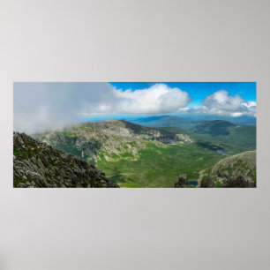 Op zoek naar het Bekken, Baxter State Park, Maine Poster