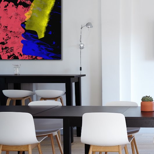 Op zoek naar het echte zelf foto afdruk