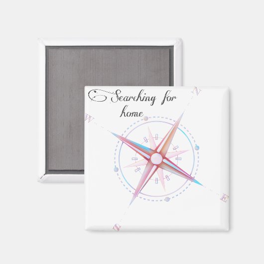 Op zoek naar Home Compass Magneet (Voorkant / Achterkant)