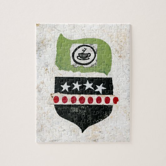 Op zoek naar koffie puzzel (Verticaal)