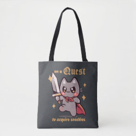 Op zoek naar lekkere hapjes tote bag