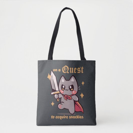 Op zoek naar lekkere hapjes tote bag (Voorkant)