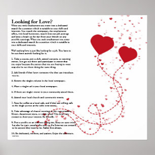 Op zoek naar liefde poster