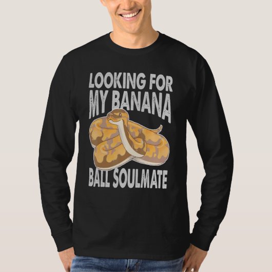 Op zoek naar mijn bananenbalzielsverwant Python T-shirt (Voorkant)