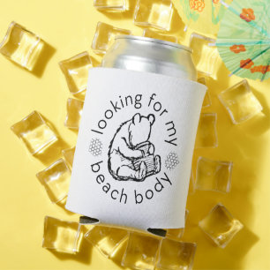 Op zoek naar mijn Beach Body met Winnie-the-Pooh Blikjeskoeler
