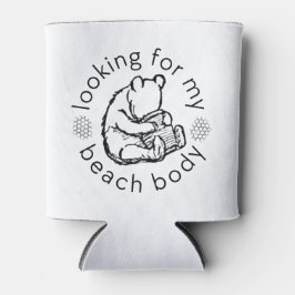 Op zoek naar mijn Beach Body met Winnie-the-Pooh Blikjeskoeler