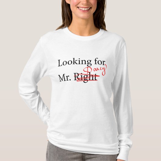 Op zoek naar Mr Darcy T-shirt (Voorkant)