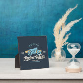 Op zoek naar perfecte golven Poster Fotoplaat (Insitu)