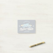 Op zoek naar perfecte golven Poster Post-it® Notes (Op bureau)