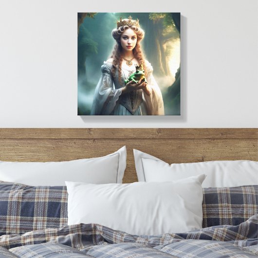 OP ZOEK NAAR PRINCE CHARMING CANVAS AFDRUK (Insitu (Slaapkamer))