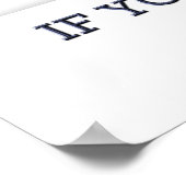 Op zoek naar problemen - Politie in Poster met opr (Hoek)