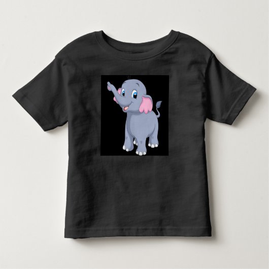 Op zoek naar Schattige Schattigee liefde olifant a Kinder Shirts (Voorkant)
