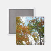 Op zoek naar valleien Ik kleurrijke Herfst Foliage Magneet (Voorkant / Achterkant)