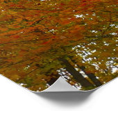 Op zoek naar valleien Ik kleurrijke Herfst Foliage Poster (Hoek)