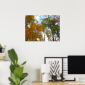 Op zoek naar valleien Ik kleurrijke Herfst Foliage Poster (Thuiskantoor)