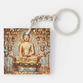 Op zoek naar verlichting sleutelhanger (Achterkant)