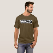 Op zoek naar vierkant beer t-shirt (Voorkant volledig)