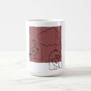 Op zoek naar vrijheid koffiemok