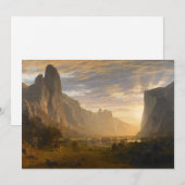 Op zoek naar Yosemite Valley | Albert Bierstadt (Voorkant / Achterkant)