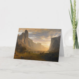 Op zoek naar Yosemite Valley Albert Bierstadt Kaart