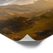 Op zoek naar Yosemite Valley | Albert Bierstadt Poster (Hoek)