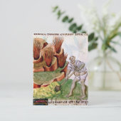 Op zoek naar zwavel, dioscorides' 'De Herbis' Briefkaart (Staand voorkant)
