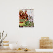 Op zoek naar zwavel, dioscorides' 'De Herbis' Poster (Keuken)