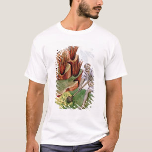 Op zoek naar zwavel, dioscorides' 'De Herbis' T-shirt