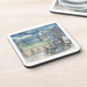 op zondag bier onderzetter (Linkerzijde)