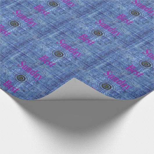 op zondag cadeaupapier (Hoek)