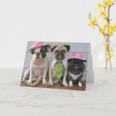 op zondag kaart (Gele Bloem)