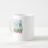 Op zondag terugnemen Funny Sarcasm Koffiemok (Voorkant links)