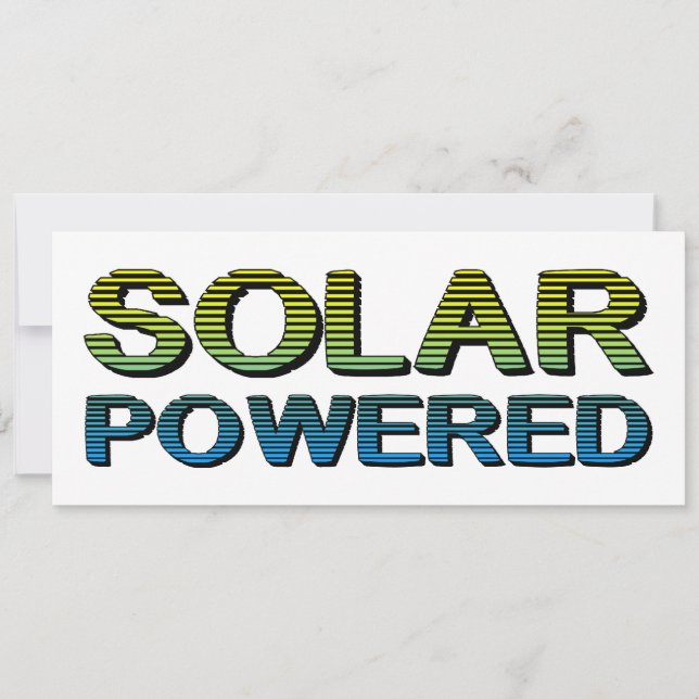 op zonne-energie (Voorkant)