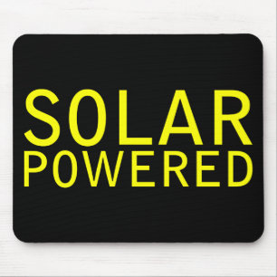 op zonne-energie muismat