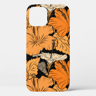 Op zwarte achtergrond. Met raster getekend schilde Case-Mate iPhone Case