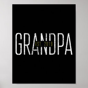 Opa 2019 Opa Cadeau T-shirt Est Poster