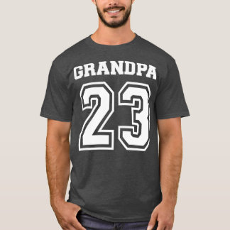 Opa 2023 voor zwangerschapsaankondiging t-shirt