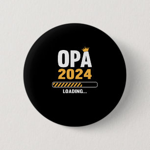 Opa 2024 Aankondiging van de lading tijdens de zwa Ronde Button 5,7 Cm