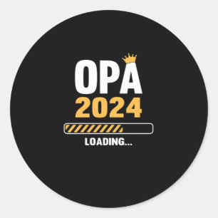 Opa 2024 Aankondiging van de lading tijdens de zwa Ronde Sticker