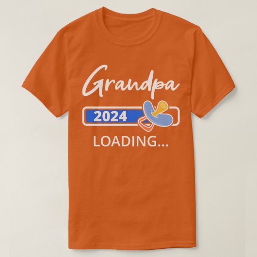 Opa 2024 laden Ik gepromoveerd naar opa T-shirt (Design voorkant)