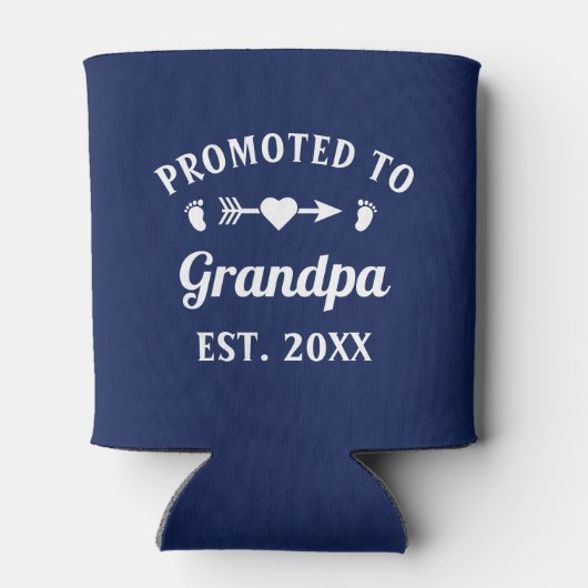 Opa Abuelo Gramps Papa promoot bij opa Blikjeskoeler (Achterkant)