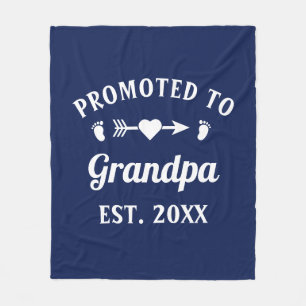 Opa Abuelo Gramps Papa promoot bij opa Fleece Deken