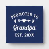 Opa Abuelo Gramps Papa promoot bij opa Fotoplaat (Voorkant)