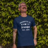 Opa Abuelo Gramps Papa promoot bij opa T-shirt