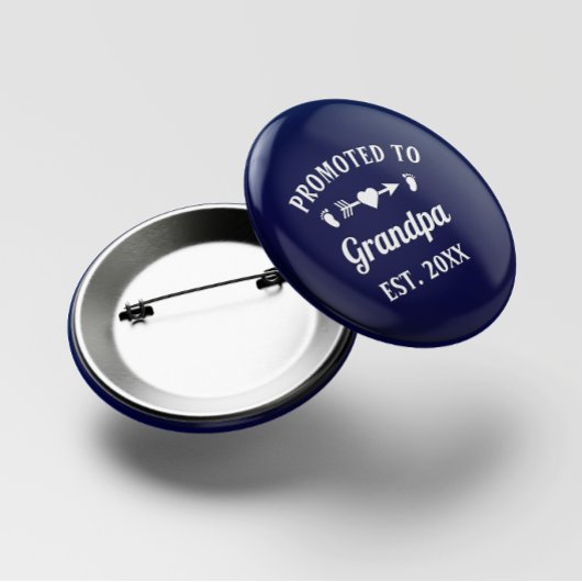 Opa Abuelo Oom Papa Bevorderd Tot Grootvader Ronde Button 5,7 Cm