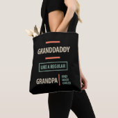 Opa als een gewone opa tote bag (Dichtbij)