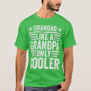 Opa als opa alleen koeler - grappige vader" t-shirt